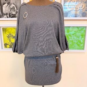 🩶 Miss Sixty Batwing Knit Mini Dress 🩶
